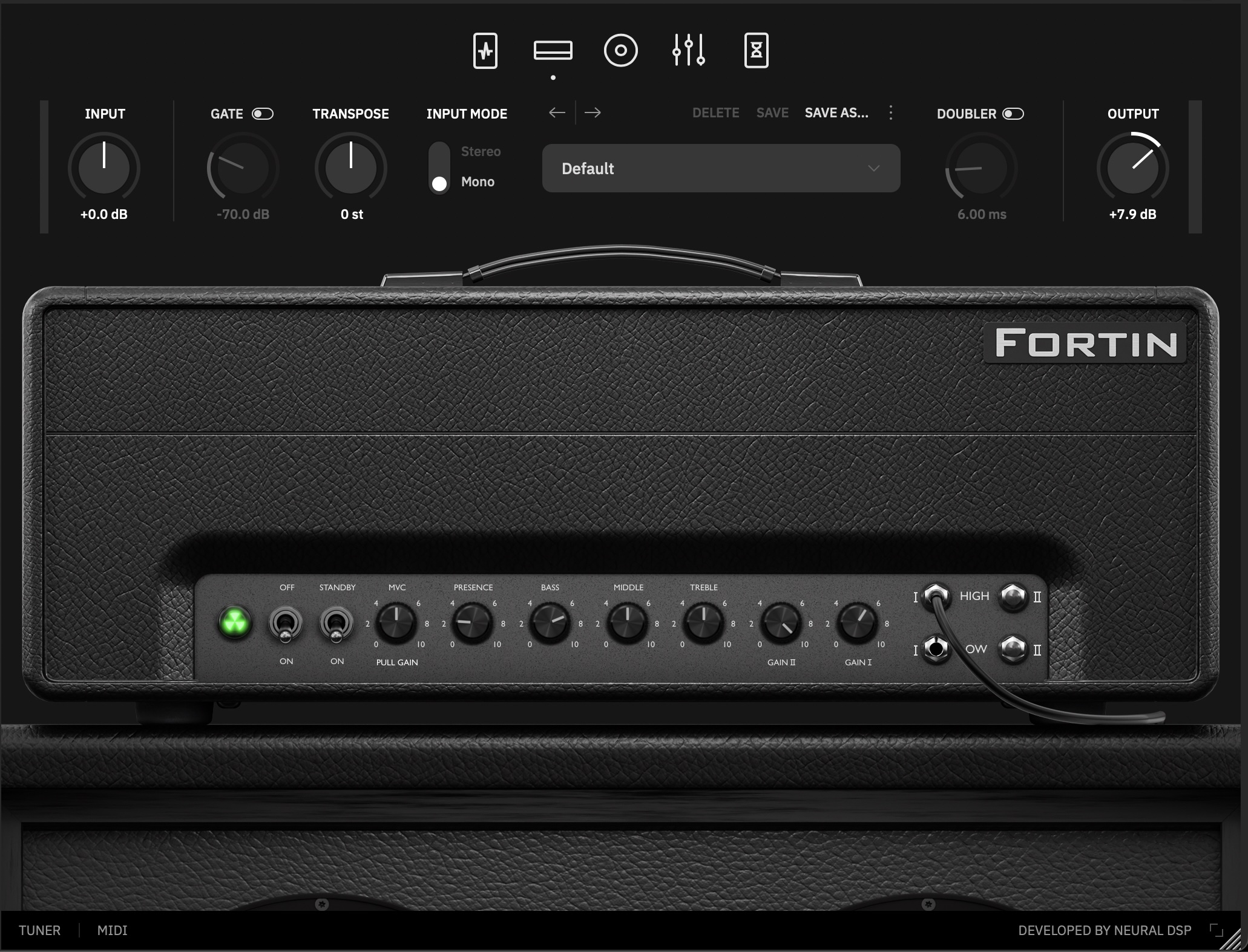 Neural DSP Fortin Nameless Suite X